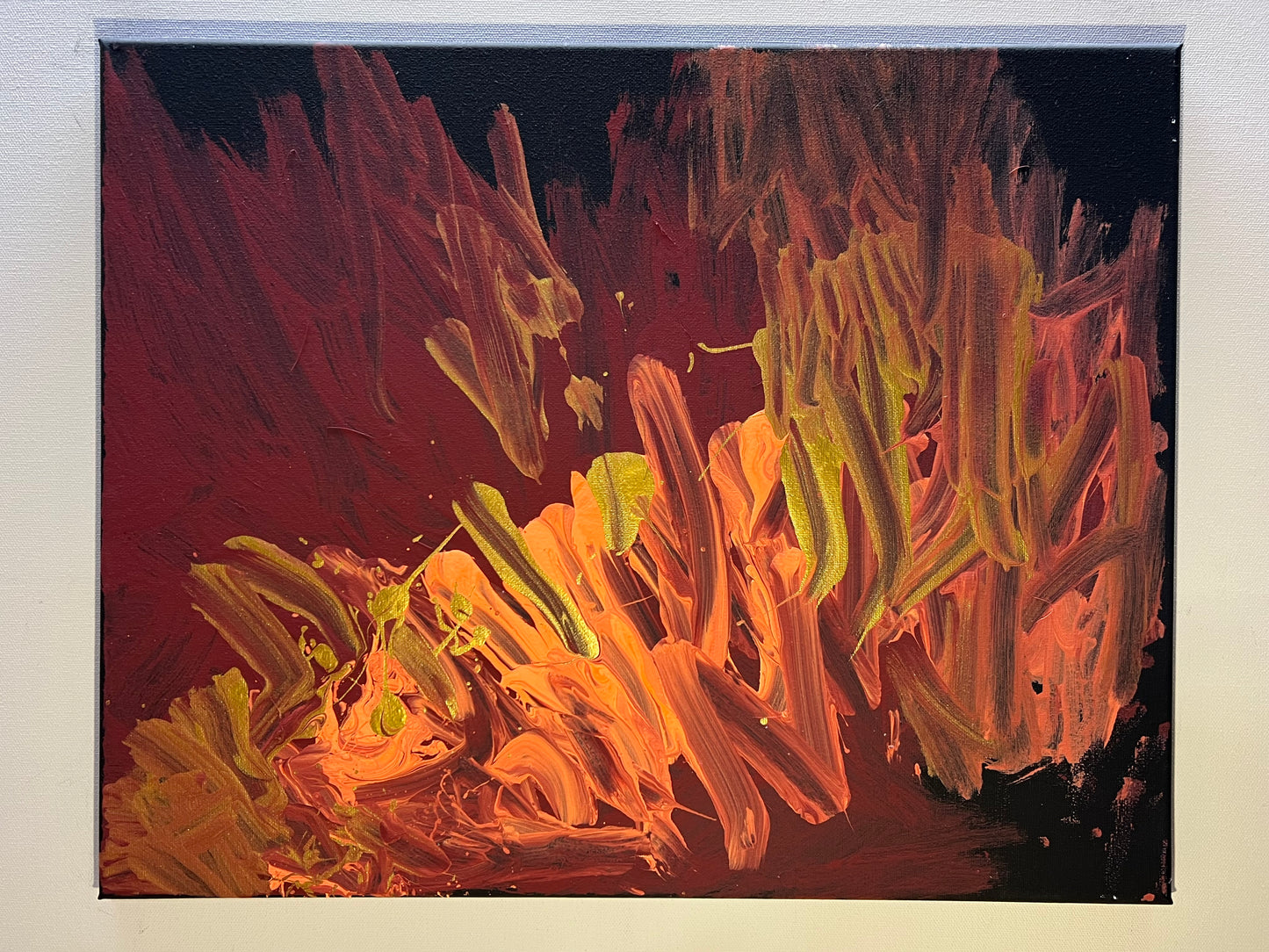 16” x 20” Acrylic Painting on canvas