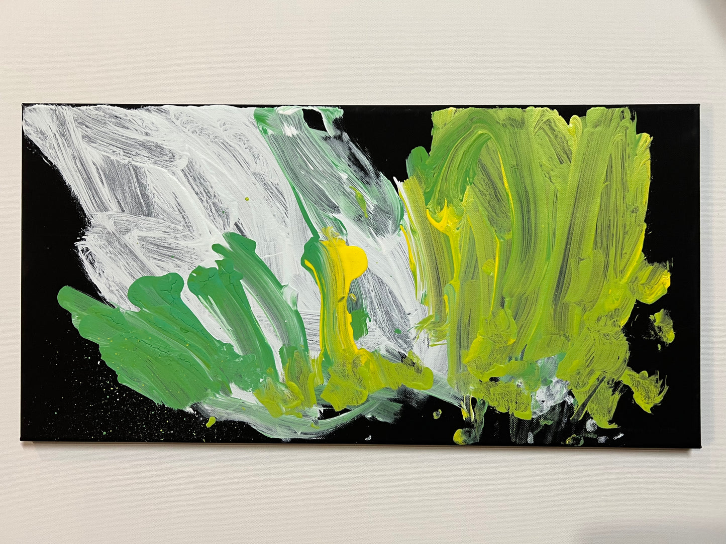 Acrylic Paintings on canvas - Set of Two 18” x 24” & 12” x 24”