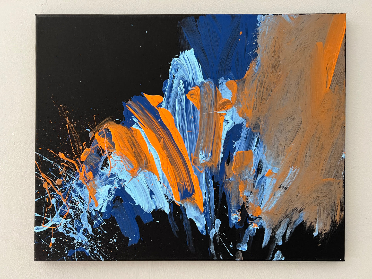 16 x 20 Acrylic Painting on canvas