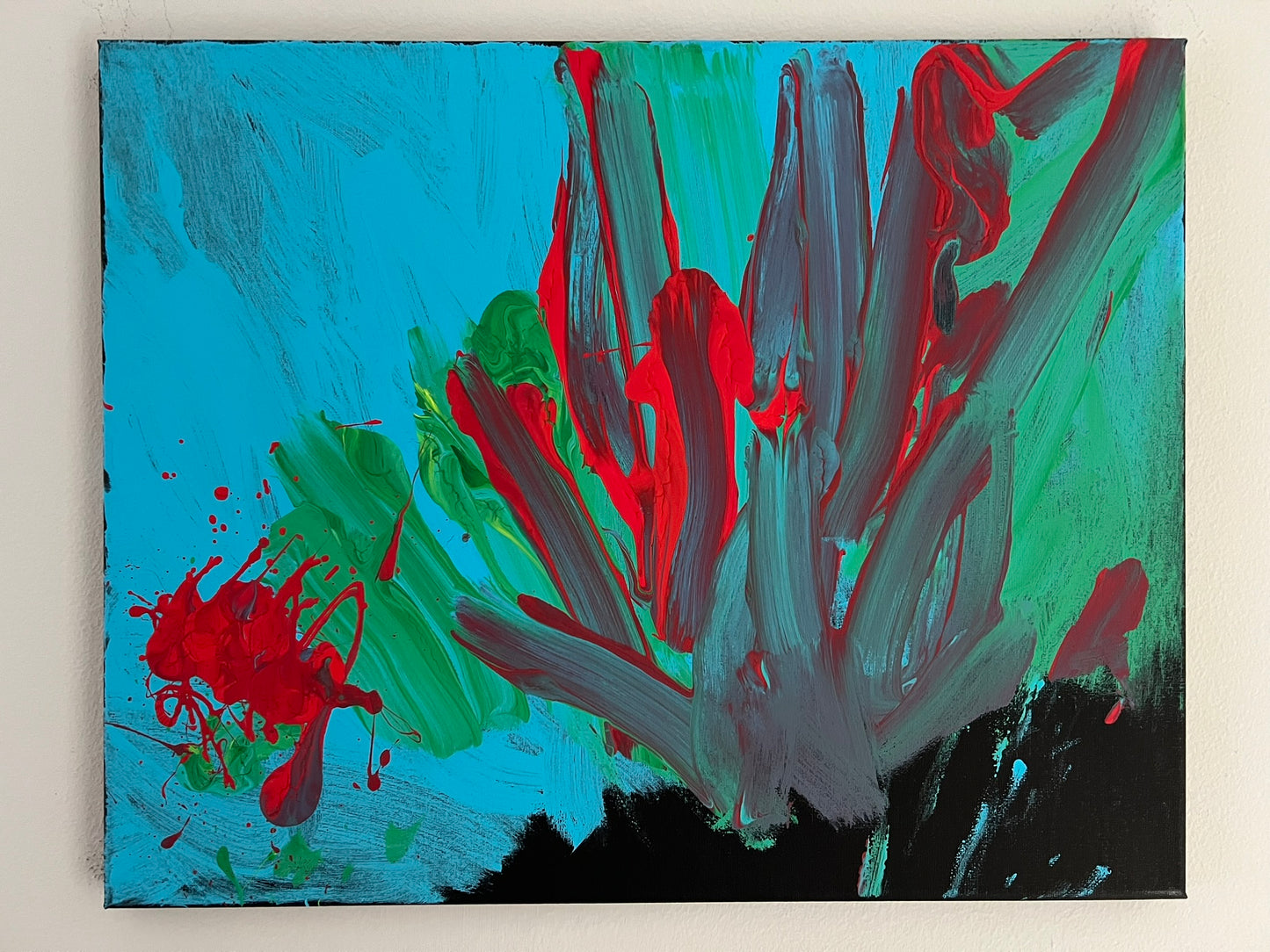 16 x 20 Acrylic Painting on canvas