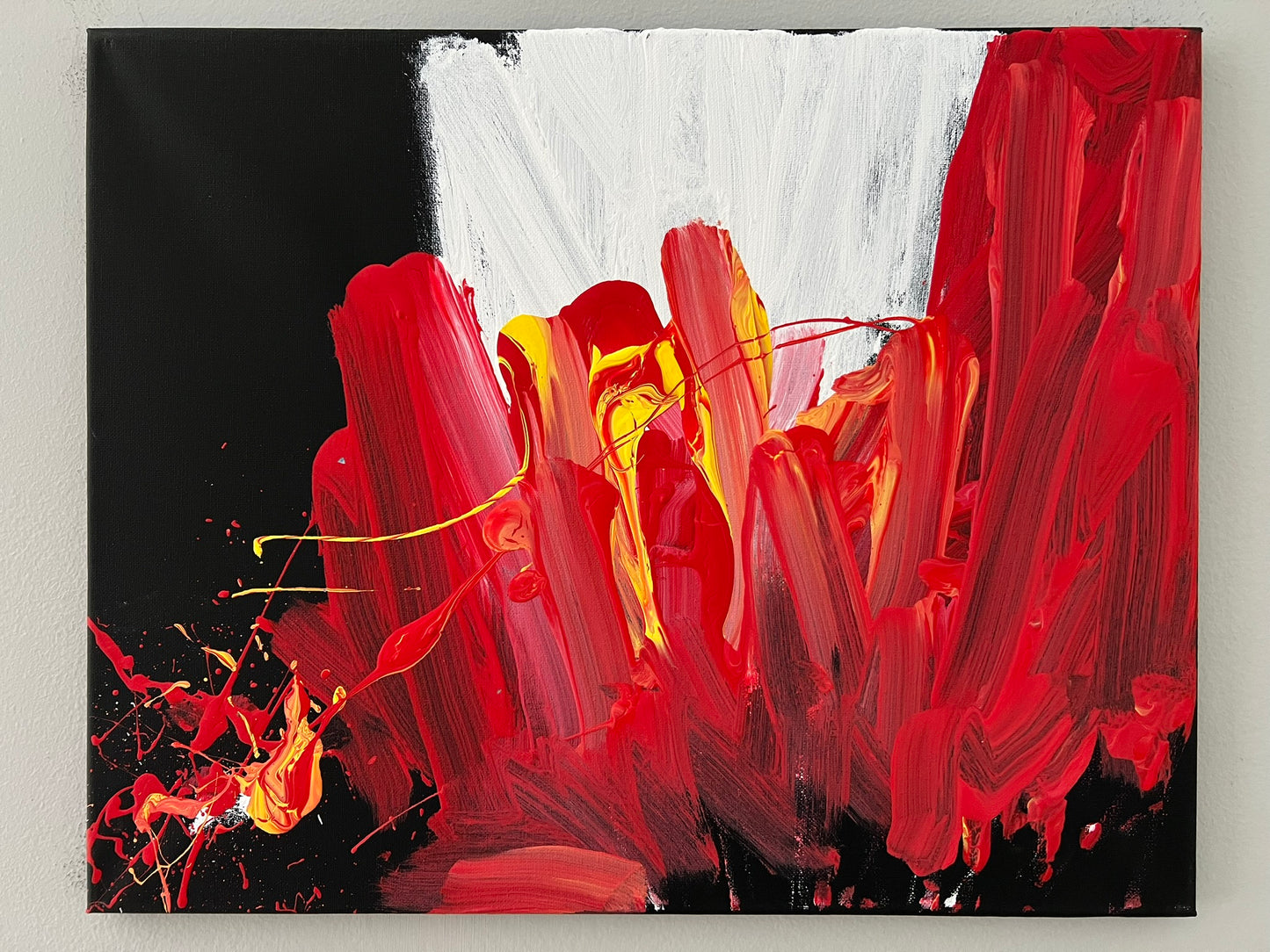 16 x 20 Acrylic Painting on canvas