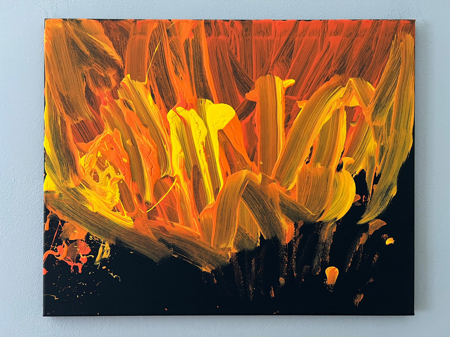 16 x 20 Acrylic Painting on canvas