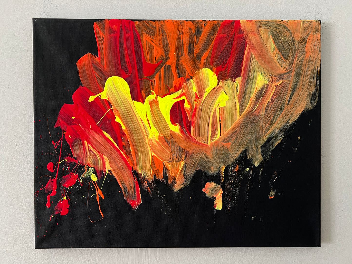 16 x 20 Acrylic Painting on canvas