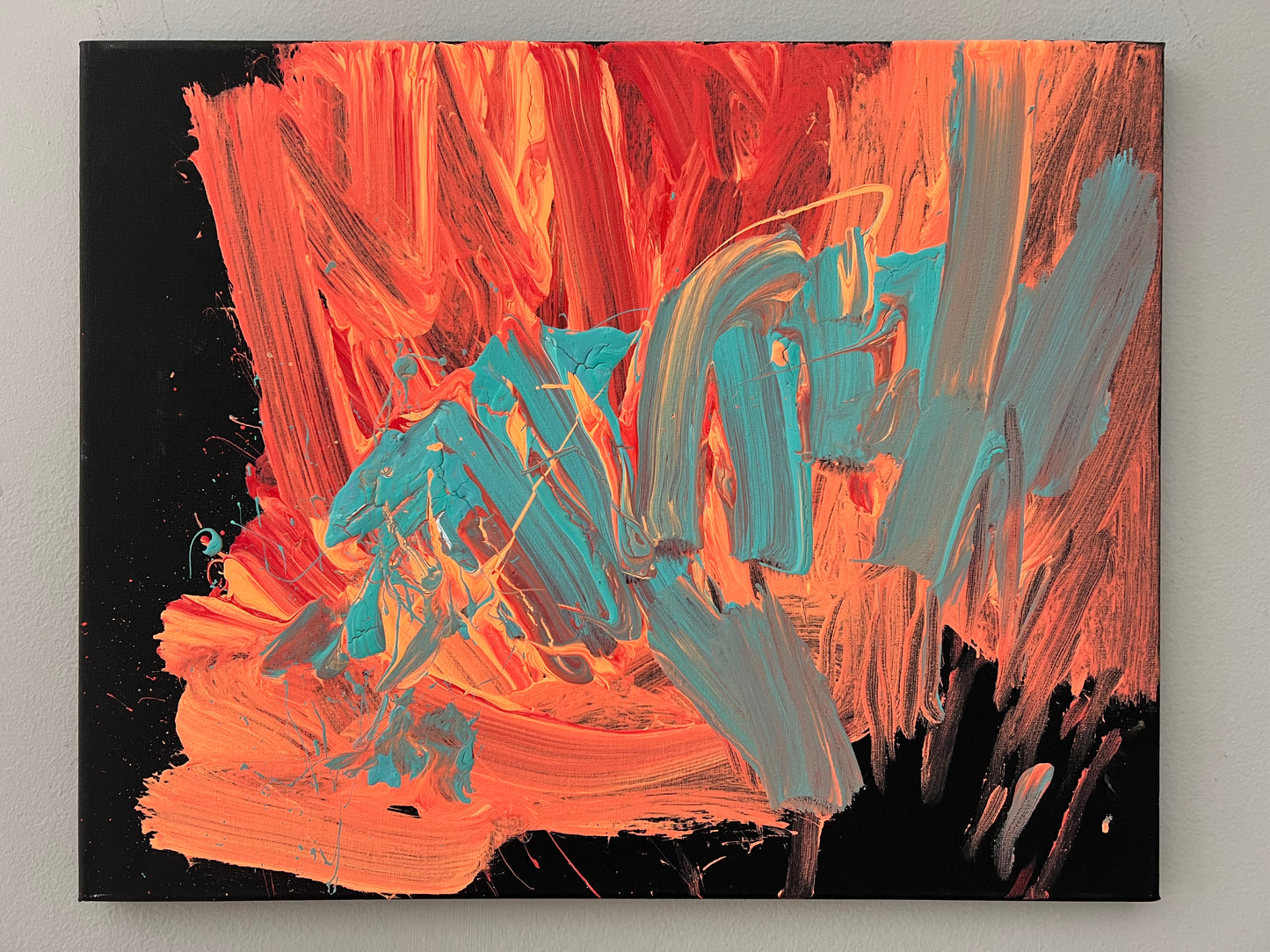 16 x 20 Acrylic Painting on canvas