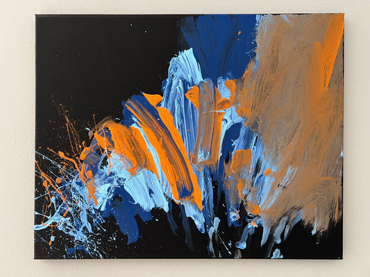 16 x 20 Acrylic Painting on canvas
