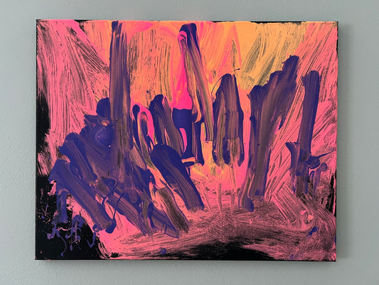 16 x 20 Acrylic Painting on canvas