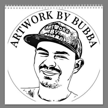 2026 Artwork By Bubba Calendar!