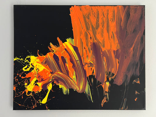 16 x 20 Acrylic Painting on canvas