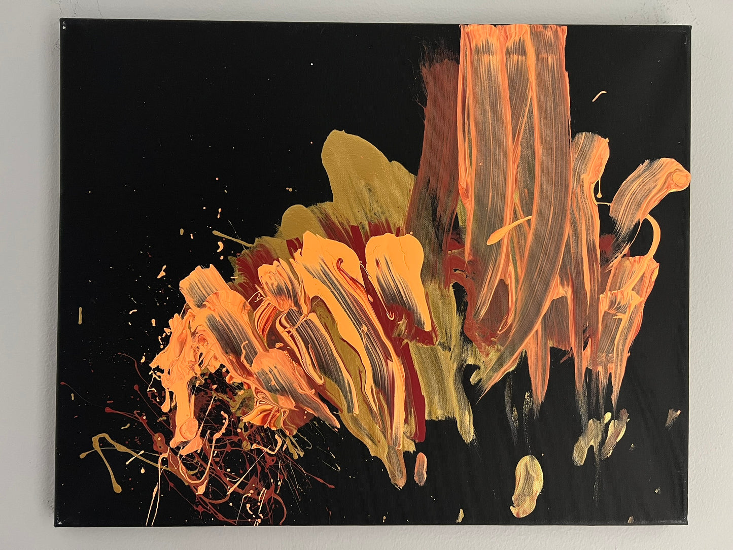 16 x 20 Acrylic Painting on canvas