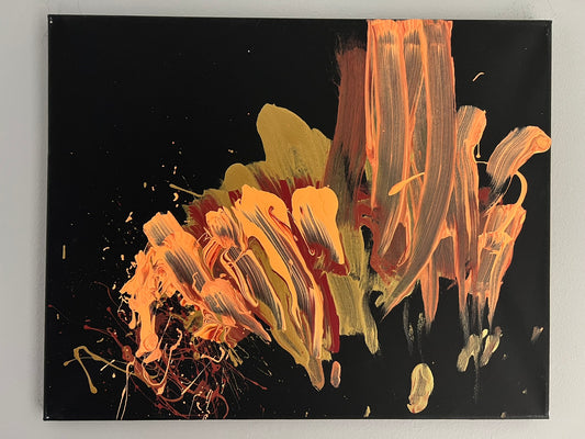 16 x 20 Acrylic Painting on canvas