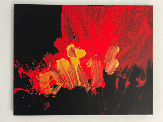 16 x 20 Acrylic Painting on canvas